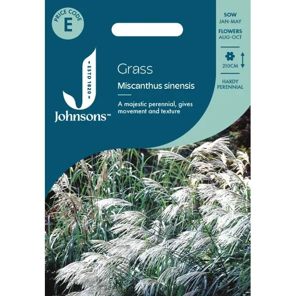 World Botanics Miscanthus Sinensis siergraszaden winterhard