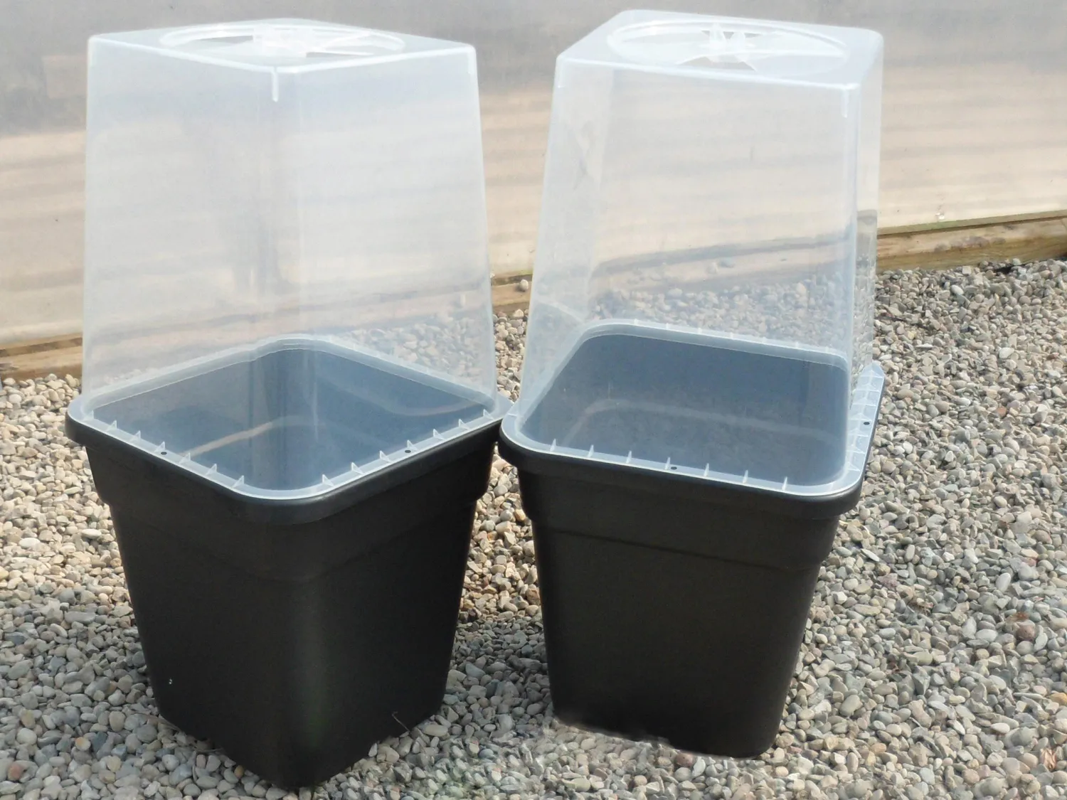 World Botanics Quadgrow kweekdeksels transparant 2 stuks