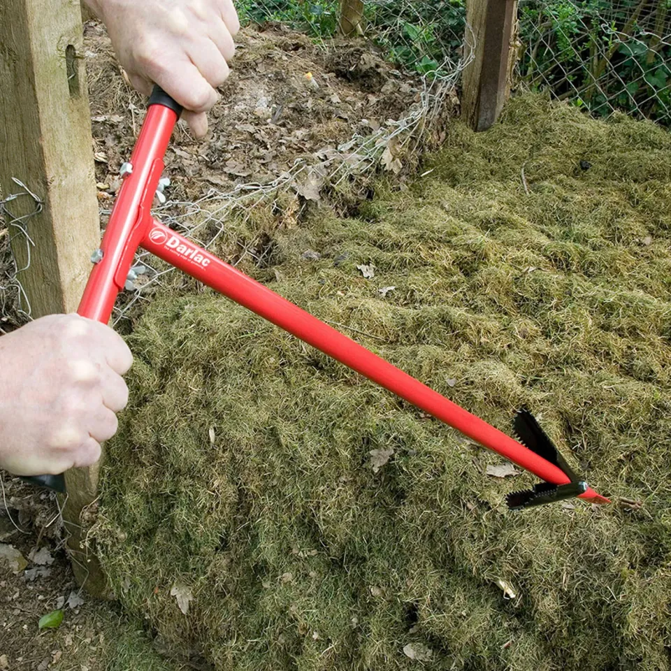 Darlac Compostbeluchter staal 78 cm T-greep