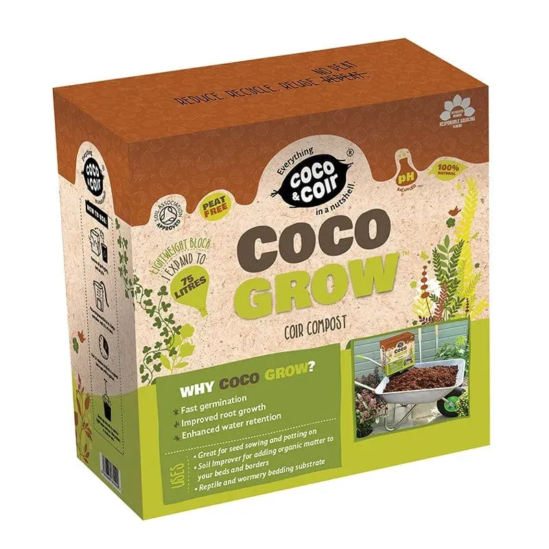 World Botanics Coco Grow kokos potgrond turfvrij