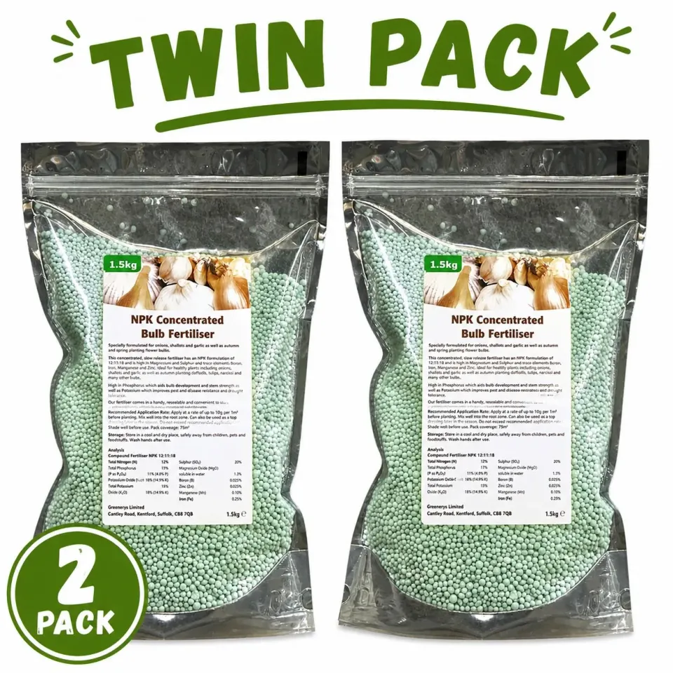 World Botanics Flower Bulb bloembollenmeststof 2x1,5kg langzaamwerkend