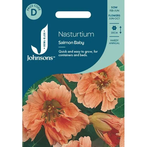 Johnsons Salmon Baby Oostindische kers zaden zalmroze