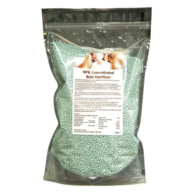 World Botanics bloembollenmest korrels 1,5 kg NPK