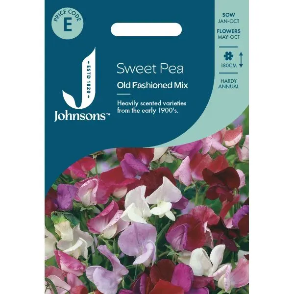 World Botanics Sweet Pea Old Fashioned bloemzaden gemengd