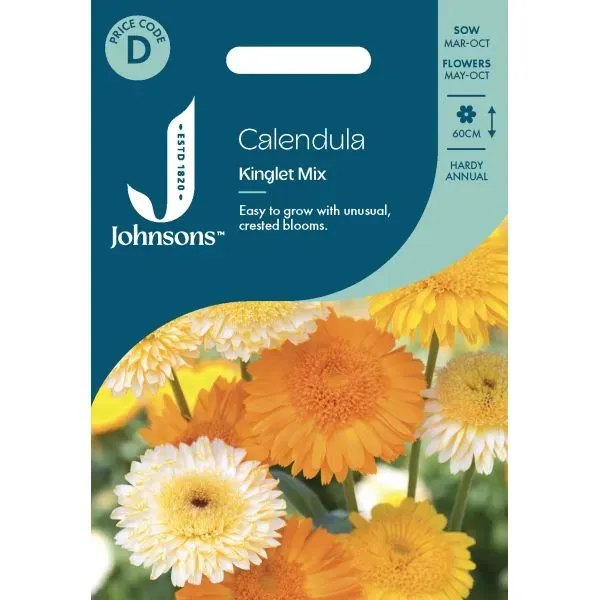 World Botanics Kinglet Mix calendulazaden oranje geel