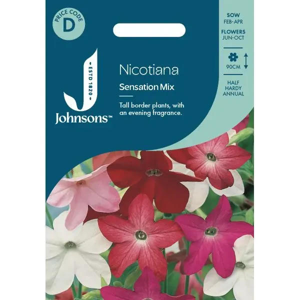 World Botanics Nicotiana Sensation Mix siertabak zaden mix