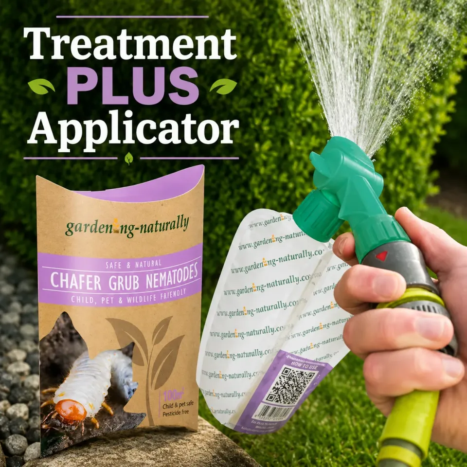 World Botanics Chafer Grub aaltjes sproeier set 100 m2 natuurlijk