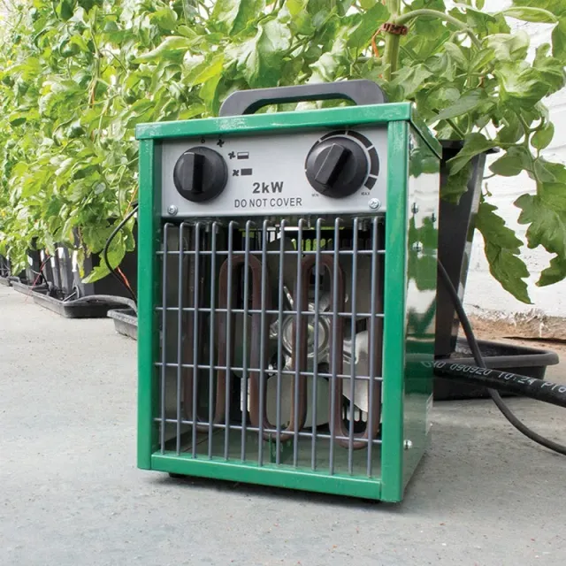 LightHouse 2kW kasverwarming thermostaat ventilator