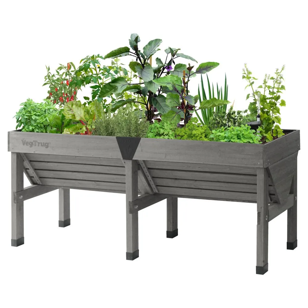 World Botanics VegTrug Classic verhoogde moestuinbak 1 m natural
