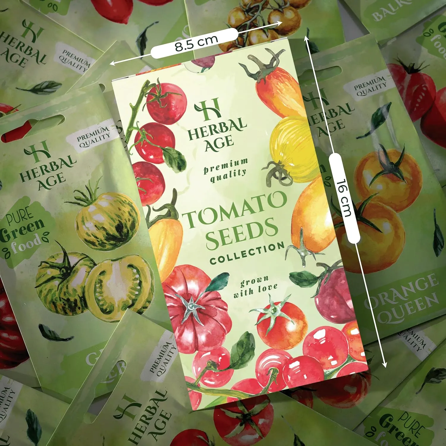Herbal Age Large 14 Tomaten Zadenset 500 Zaden Onbespoten