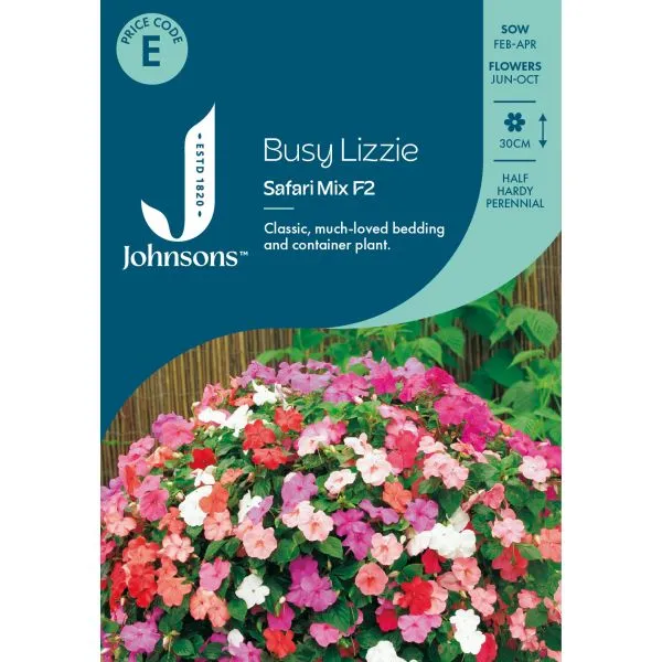 World Botanics Safari Mixed F2 vlijtig liesje zaden schaduwmix