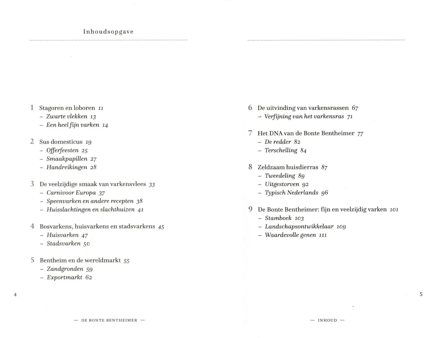De Tuinen van MergenMetz De Bonte Bentheimer boek zeldzaam ras