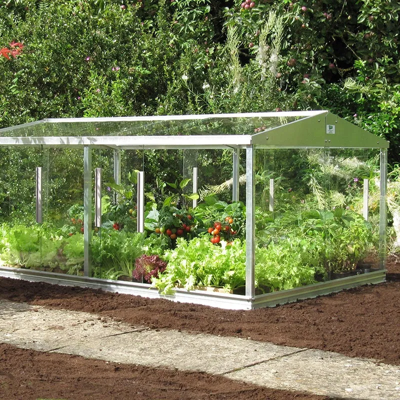 World Botanics 6ft koude bak aluminium glas 183 cm