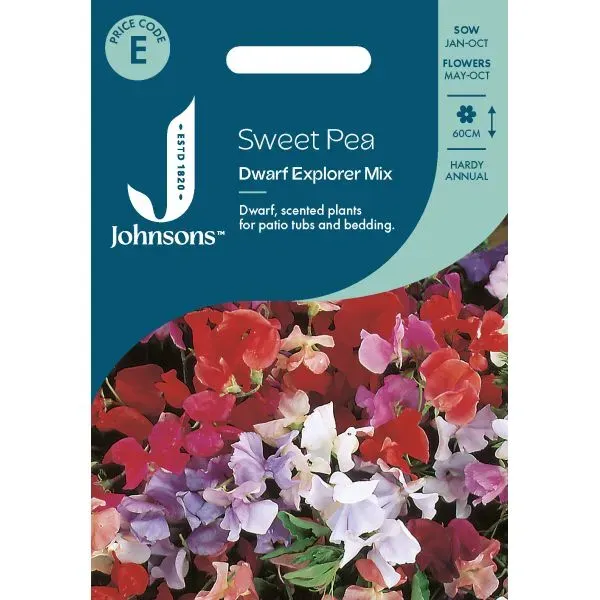 World Botanics Dwarf Explorer Mix pronkerwt zaden dwerg