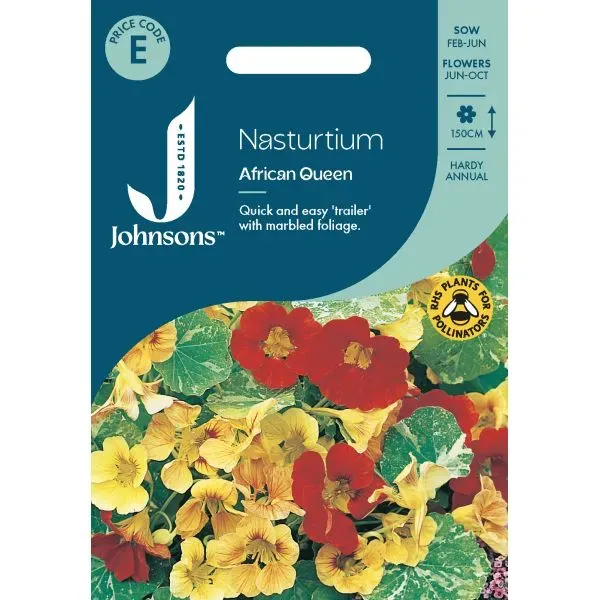 World Botanics African Queen Oost-Indische kers zaden klimmend