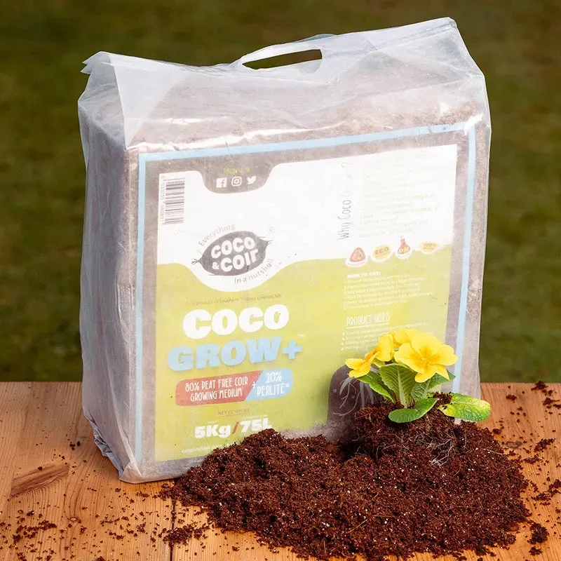 World Botanics Coco Grow zaai-stekgrond kokos 75 liter
