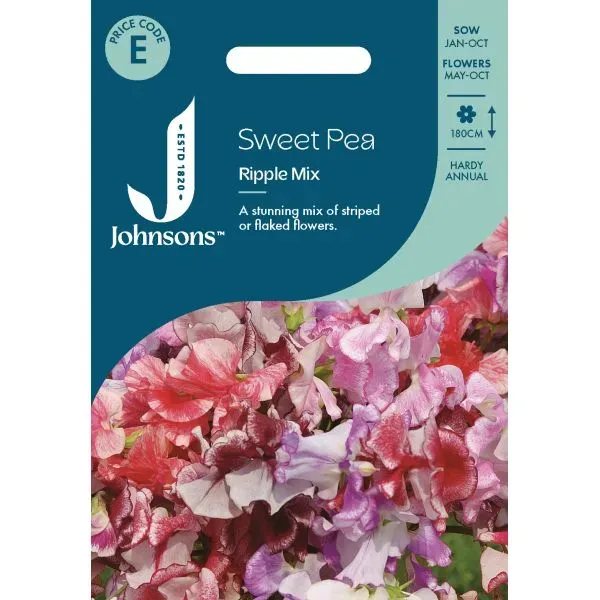World Botanics Sweet Pea Ripple Mix bloemzaden klimmend geurend