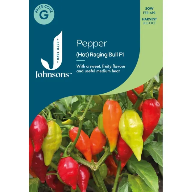 World Botanics Chilli Raging Bull F1 zaden pittig middel