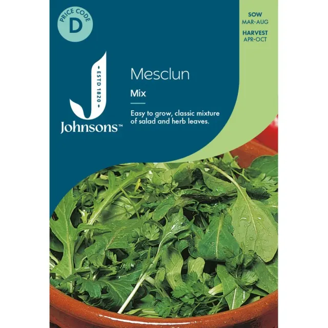 World Botanics Mesclun Mixed slazaden Provençaalse melange