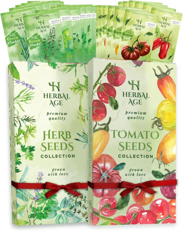Herbal Age Deluxe 26 Zadenset Kruiden Tomaten 9200 Zaden Onbespoten