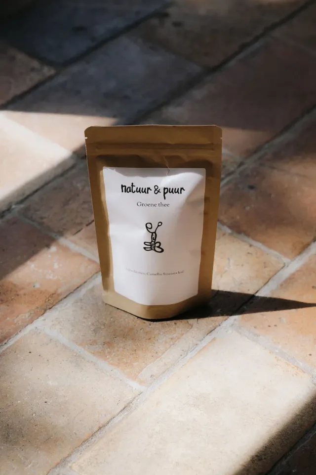 Natuur en Puur Groene Thee losse thee 50 gram