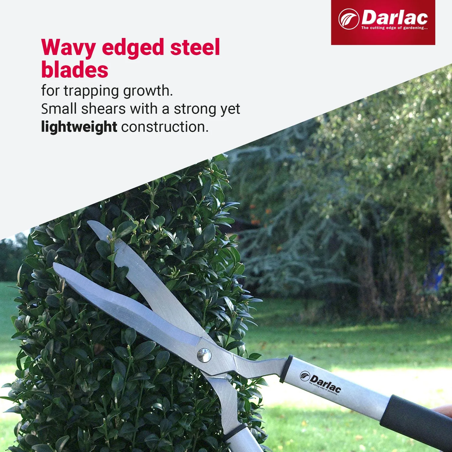 Darlac Lightweight 51363 heggenschaar lichte grip