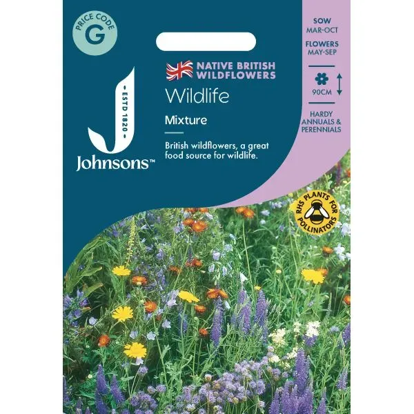 World Botanics Wildlife wildbloemen zaden mengsel