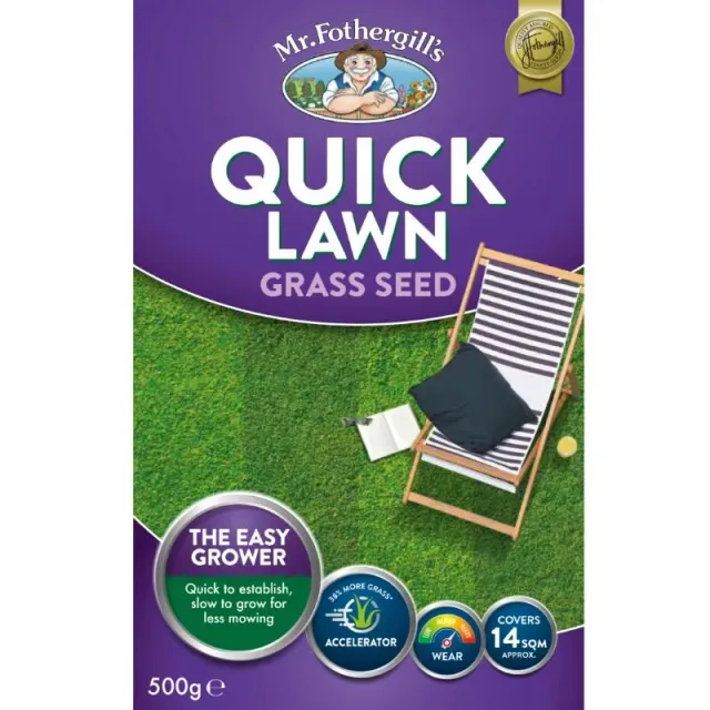 World Botanics Quick Lawn graszaad 500g snelkiemend