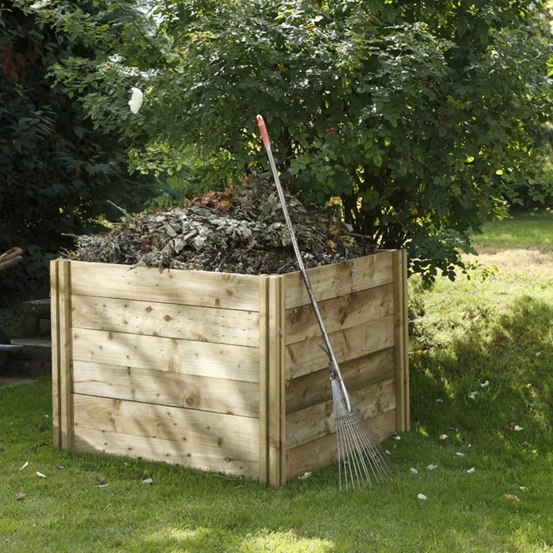 World Botanics Slot Down compostbak hout 650L
