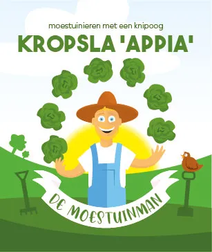 De moestuinman Kropsla Appia zaden kropvormend