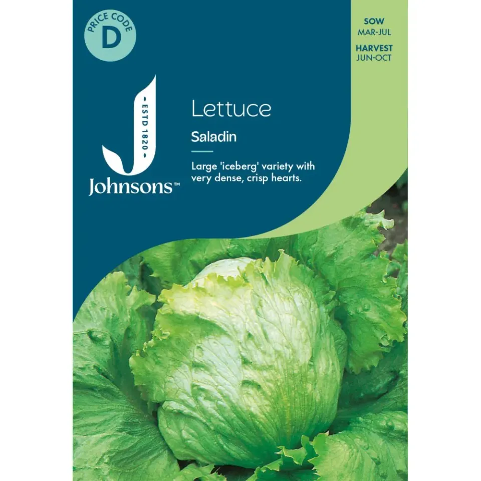 World Botanics Saladin ijsbergsla zaden vaste krop