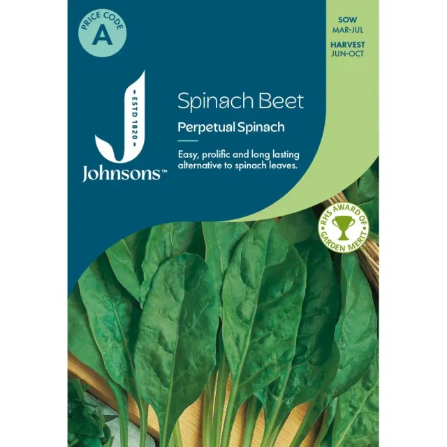 World Botanics Spinach Beet Perpetual Spinach zaden onbespoten