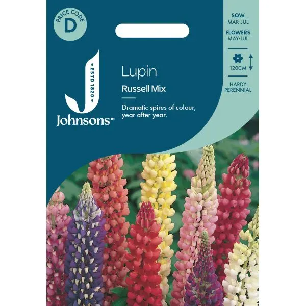 World Botanics Lupine Russell Mixed bloemzaden gemengd bijen