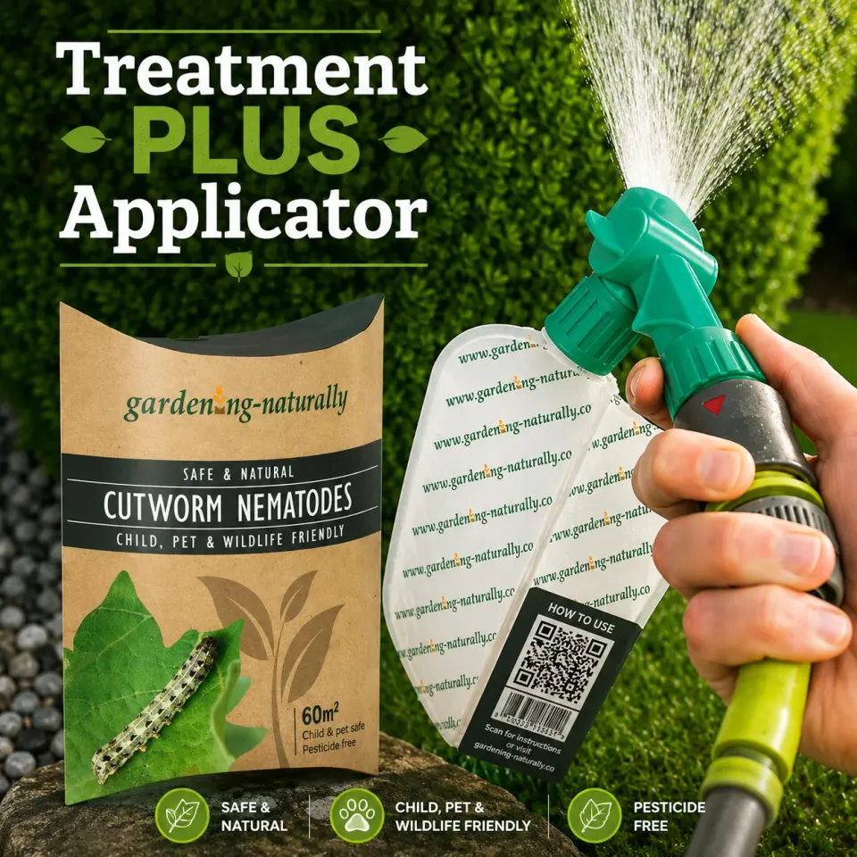 World Botanics Cut Worm aaltjes met sproeier 60 m2 biologisch