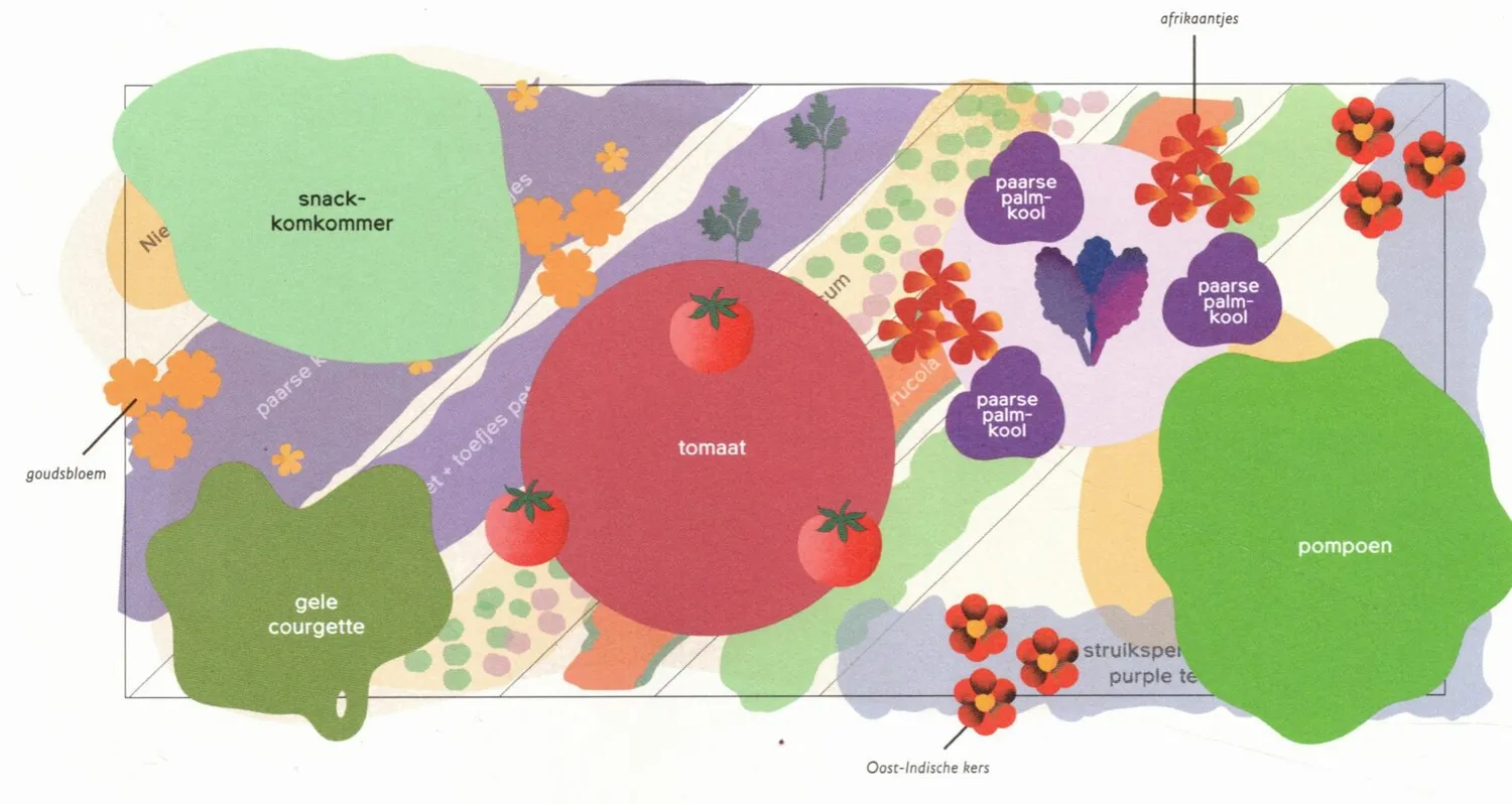 Jessica Koomen Thuis in de moestuin boek natuurlijk tuinieren