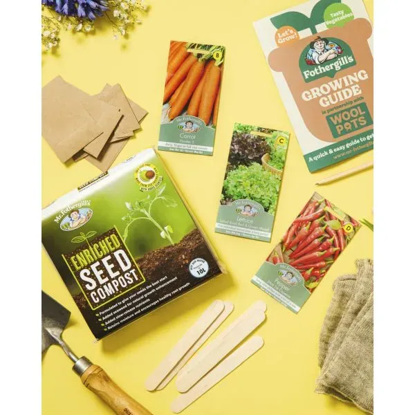 World Botanics Oh Sow Simple groente kweekset wortel sla