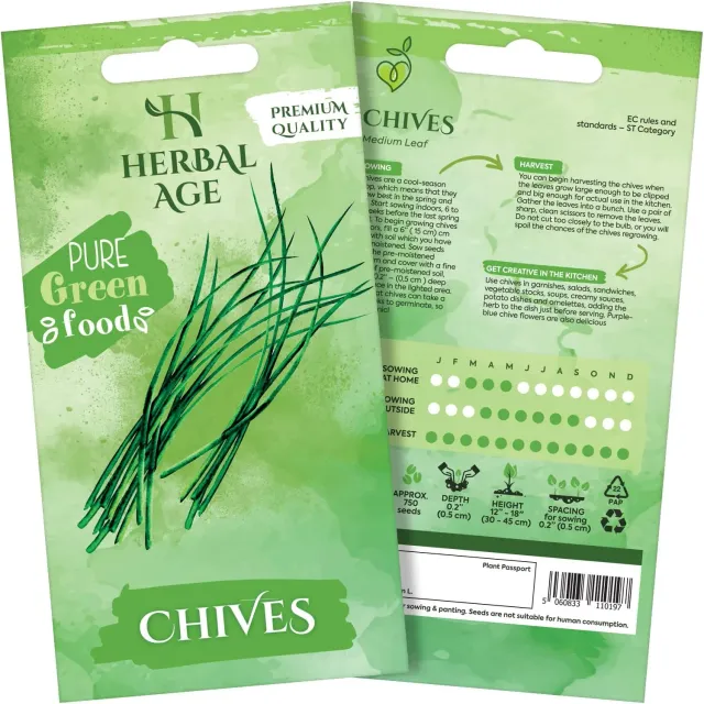 Herbal Age Premium Bieslook zaden ca. 800 zaden meerjarig