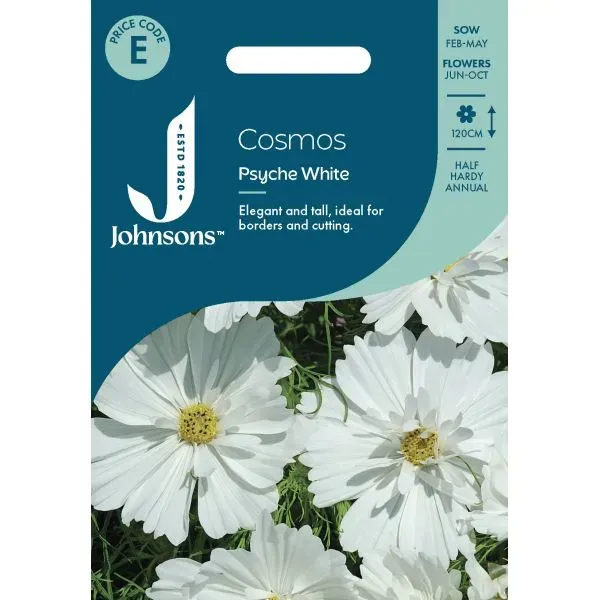 World Botanics Psyche White cosmos bloemzaden wit