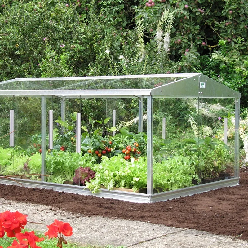 World Botanics 6ft koude bak aluminium glas 183 cm