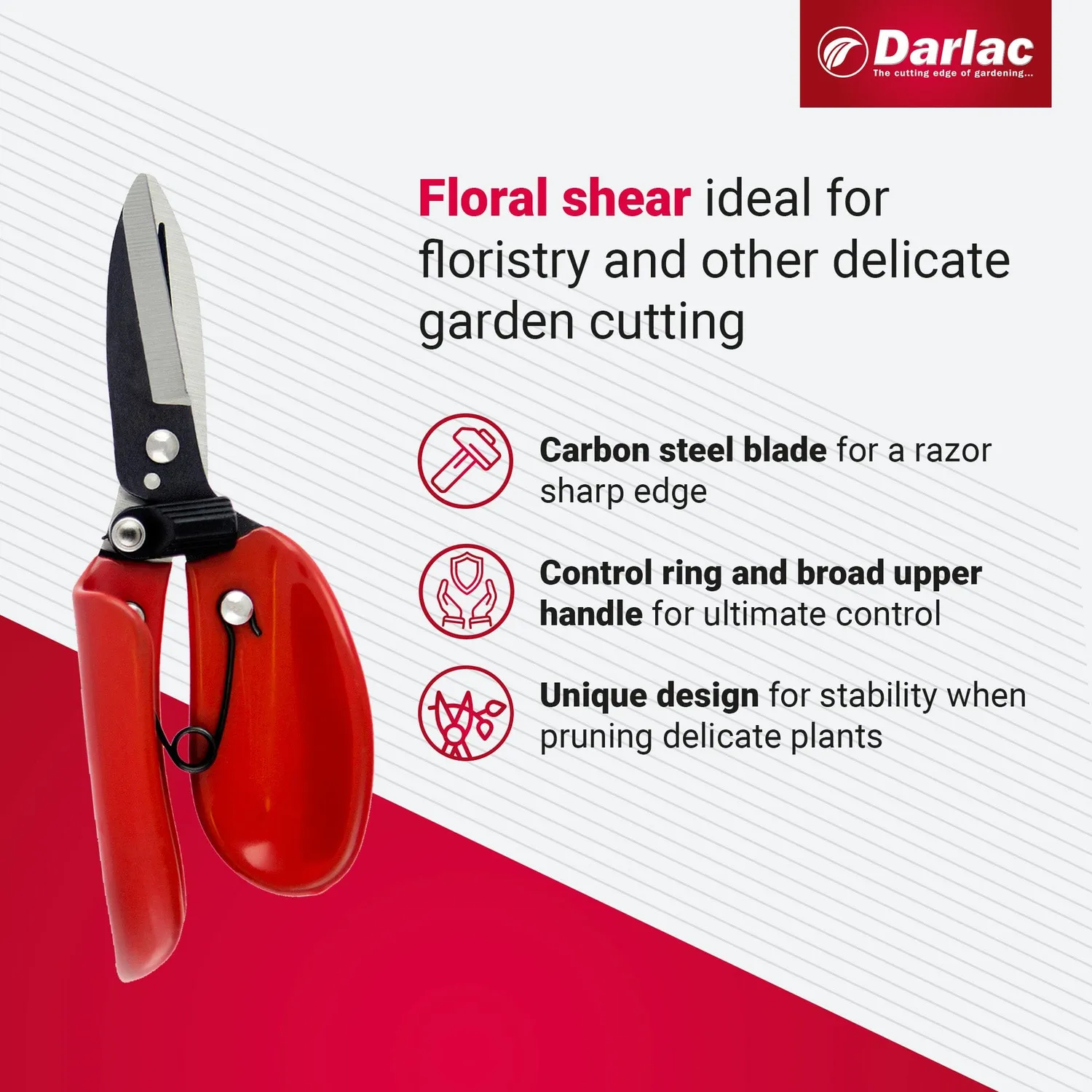World Botanics Darlac Floral Shear bloemenschaar 5 mm