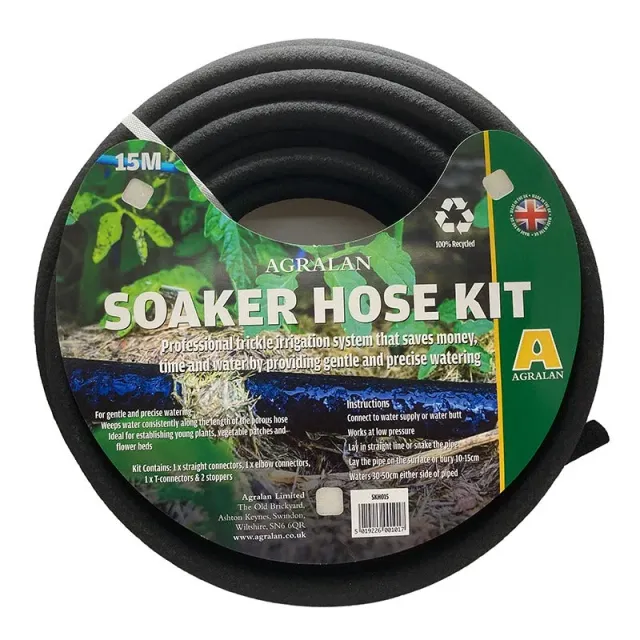 World Botanics Soaker Hose druppelslang 15m poreus