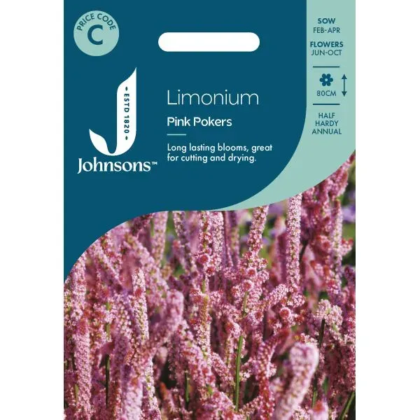 World Botanics Pink Pokers limonium zaden roze