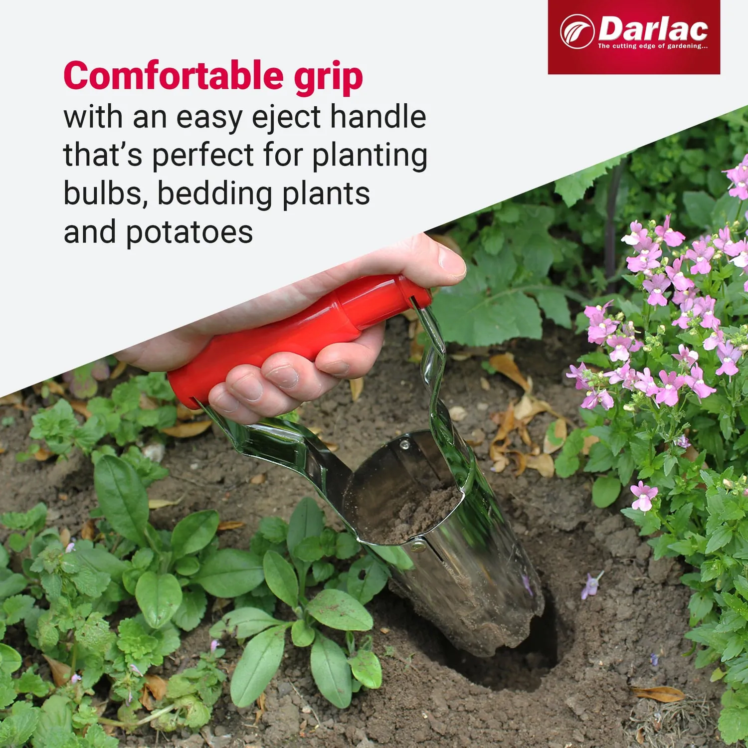 Darlac Hand Bulb Planter bollenplanter hand met uitwerper