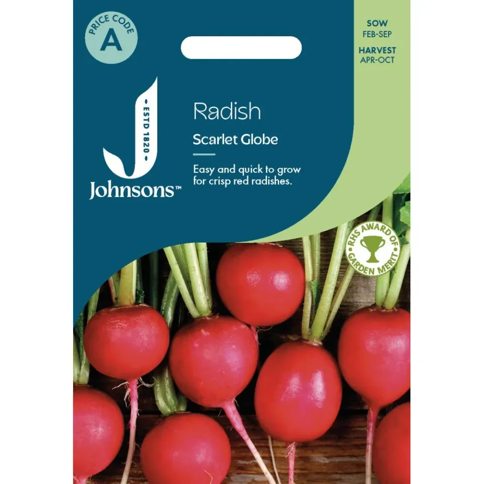 World Botanics Scarlet Globe radijszaden rood snelgroeiend