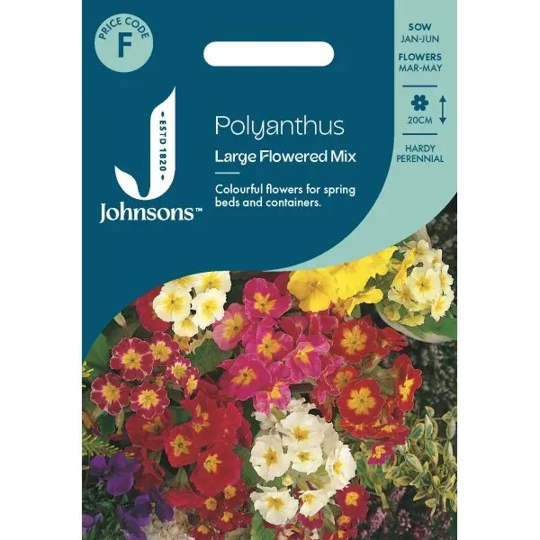 World Botanics Polyanthus Grootbloemig bloemzaden voorjaar
