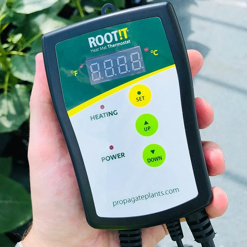 ROOT!T warmtemat medium met thermostaat kweekset