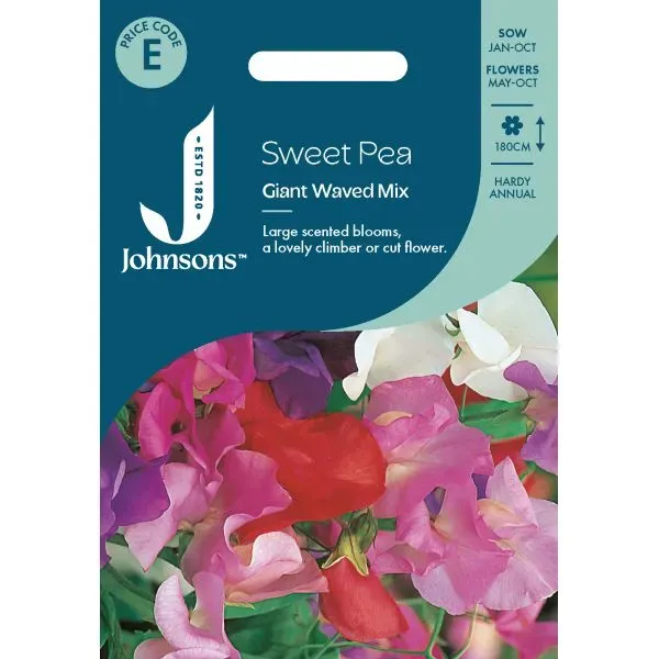 World Botanics Sweet Pea Giant Wave Mixed bloemzaden