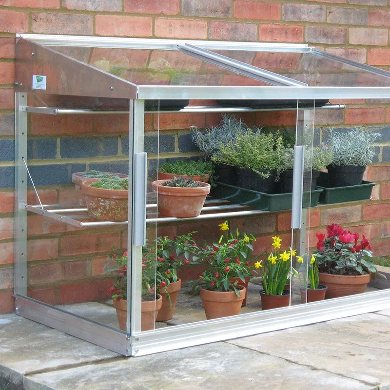 World Botanics Lean to Wall Half Frame muurkas 121 cm glas
