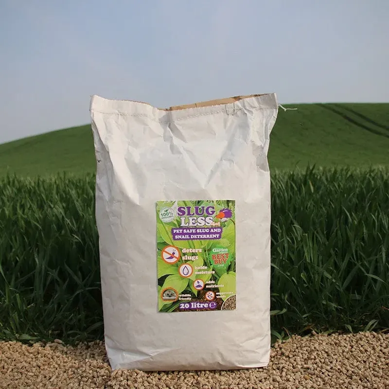 World Botanics SlugLess slakkenkorrels stro 20 liter biologisch
