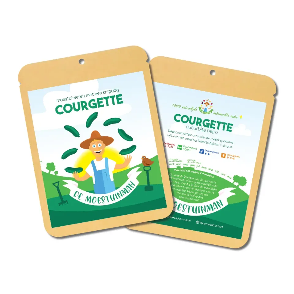 De moestuinman Courgette zaden volle grond zon